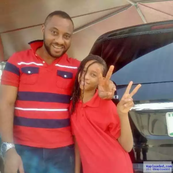 Adorable Photos Of 34-Year-Old Actor, Yul Edochie, With His 10-Year-Old Daughter